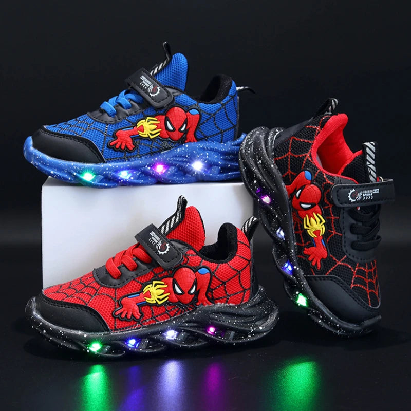 Spiderman Blinkande skor by LV