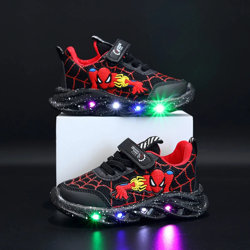 Spiderman Blinkande skor by LV